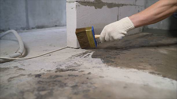 SJ Waterproofing Pros Waterproofing coverage map for Switz City, IN and surrounding area